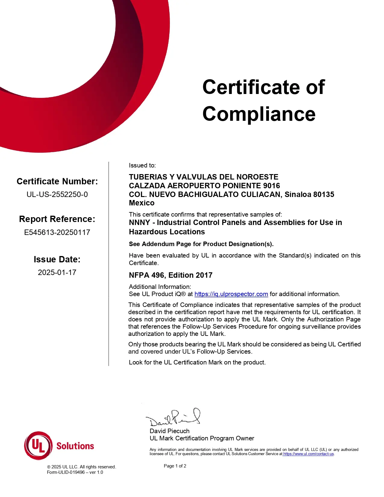 Certificado 4